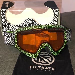 New FILTRATE Double Lens Snowboard Goggles